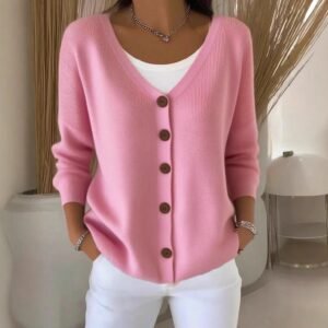 ZHORAT | Elira Långärmad topp med V-ringning